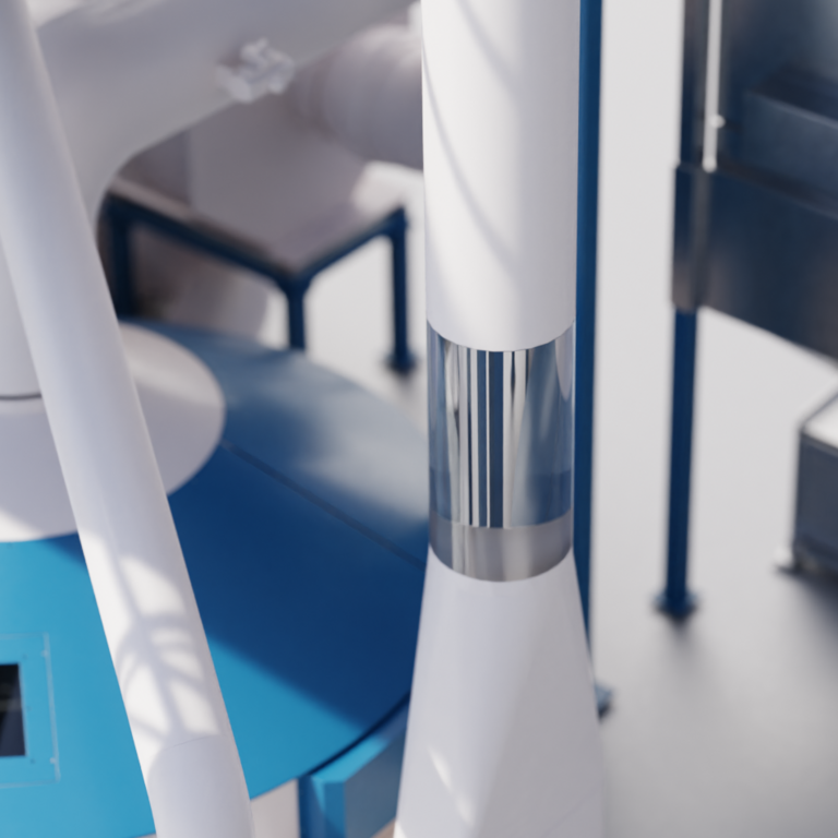 Environmental technology 3d rending of NEPTUNE Series for Environmental technology