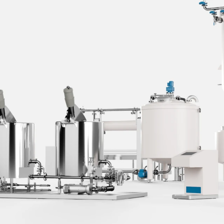 Overview Auxiliary Equipment 3d rendering of complete Auxiliary Equipment