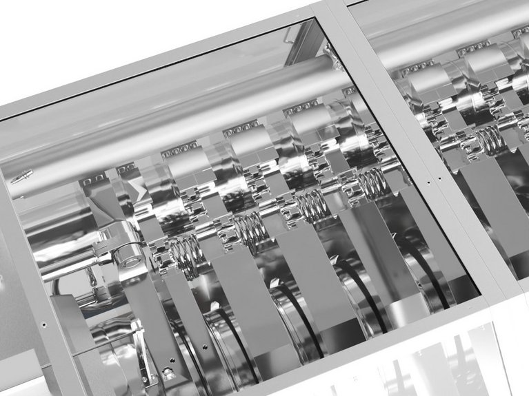 HPB Hydraulic Press Butter for extraction of cocoa and nut butter 3d rendering of HPB Hydraulic Press Butter