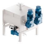 BMD Batch Mixer Double 3D Rendering of Batch Mixer Double