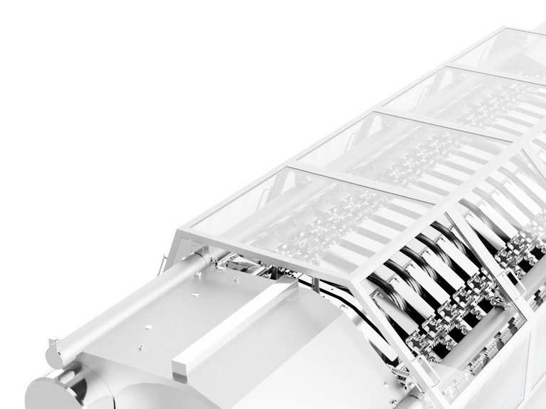 HPB Hydraulic Press Butter for extraction of cocoa and nut butter 3d rendering of HPB Hydraulic Press Butter