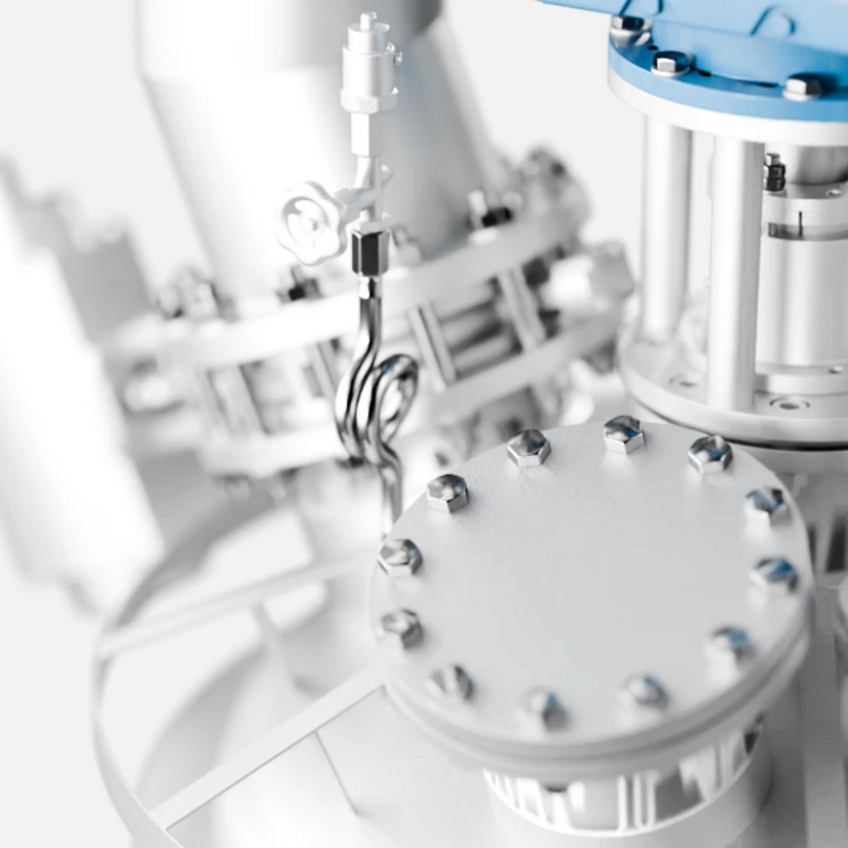 Overview Conditioning 3d rendering close up Microbatch Debacterizer
