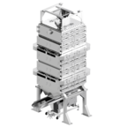 Log5 Continuous Pasteurizer 3D rendering Log5 Continuous Pasteurizer of Nuts